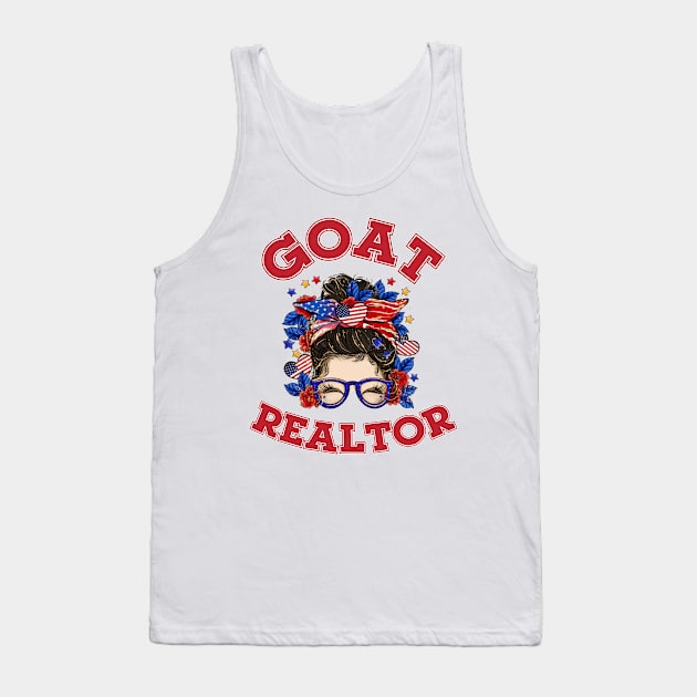 Greatest of All Time Realtor Tank Top by xena